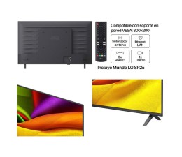 Televisor LG 43" 43NU8E0B3LA UHD Nano A7 WebOS26 HDR10PR