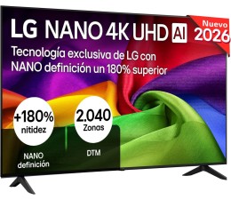 Televisor LG 65" 65NU8E0B3LA UHD Nano A7 WebOS26 HDR10PR
