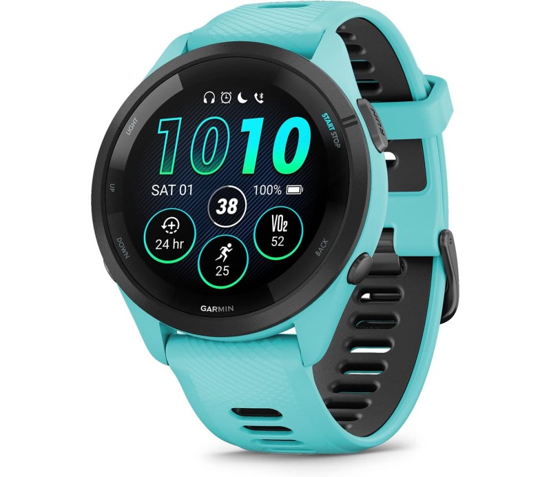 Smartwatch Garmin Forerunner 265 010-02810-12 - Turquesa