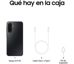 Smartphone Samsung A17 SM-A175F 8GB 256GB - Negro