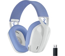 Auriculares Gaming Logitech G435 LIGHTSPEED Wireless Inalambrico 2.4GHz - Blanco/Azul