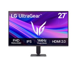 Monitor LG 27" LED 27G411A-B IPS FHD HDMI D-Sub 144Hz 5ms VESA 100x100
