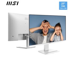 Monitor MSI Pro 27" LED MP273W IPS FHD HDMI D-Sub 144Hz 1ms con Altavoz - Blanco