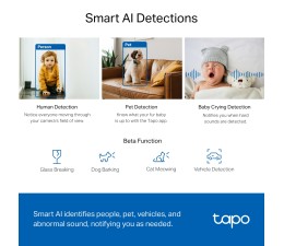 Camara IP Wifi Videovigilancia Webcam 2K QHD TP-Link TAPO TC72