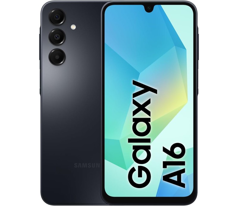 Smartphone Samsung A16 SM-A165FZKAATS 4GB 128GB - Negro