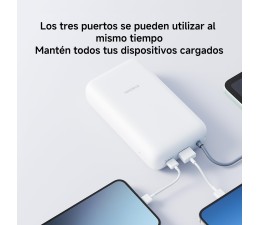 Powerbank Xiaomi BHR9738GL 20000 mAh USB A - Negro