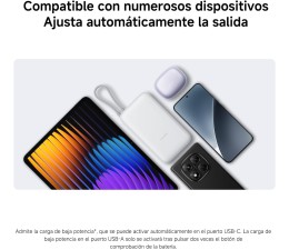Powerbank Xiaomi BHR9738GL 20000 mAh USB A - Negro