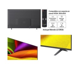 Televisor LG 75" 75NU8E0B3LA UHD Nano A7 WebOS26 HDR10PR