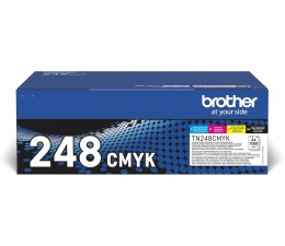 Toner Brother Pack 4 TN248VAL Negro/Cian/Amarillo/Magenta 1000 paginas
