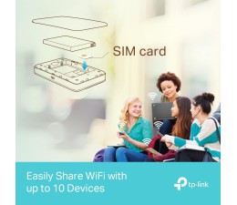 Router Wifi Movil 4G/LT TP-Link M7350