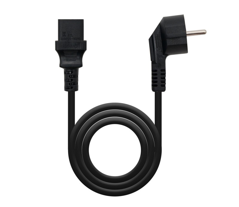 Cable Alimentacion CPU CC001 1m Negro