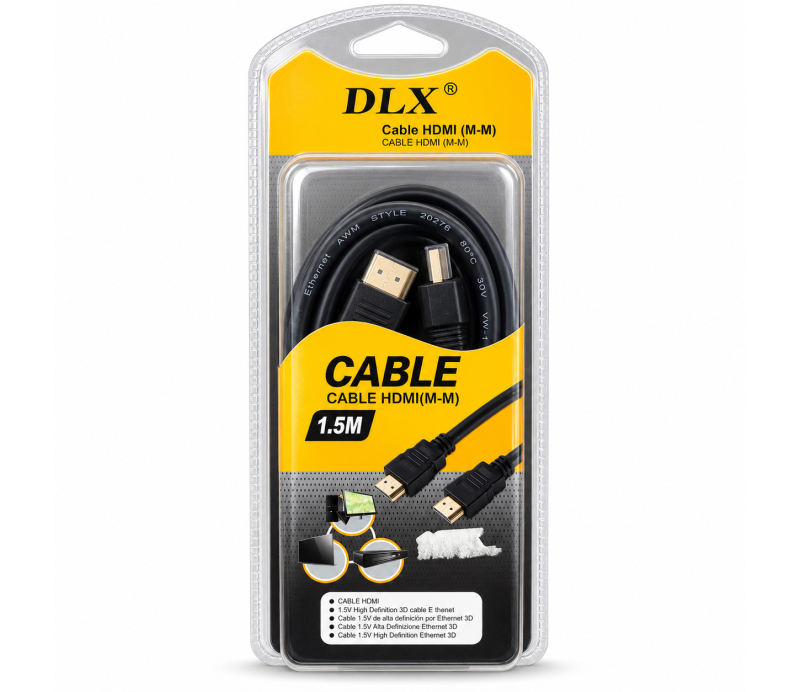 Cable HDMI DLX M-M DLX-410204