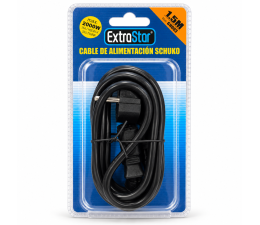 Cable Alimentacion CPU Extrastar GH003 1.5M Negro
