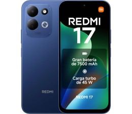 Smartphone Xiaomi Redmi 17 4GB 256GB 4G - Azul