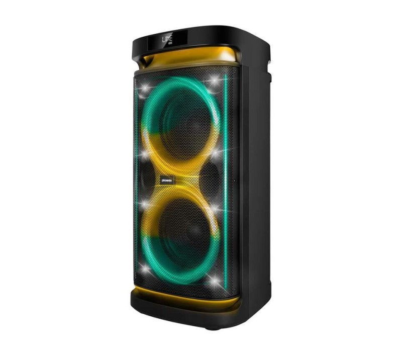 Altavoz Rumbleboss XL Phoenix 160W RMS con Bateria Karaoke 2 Microfono