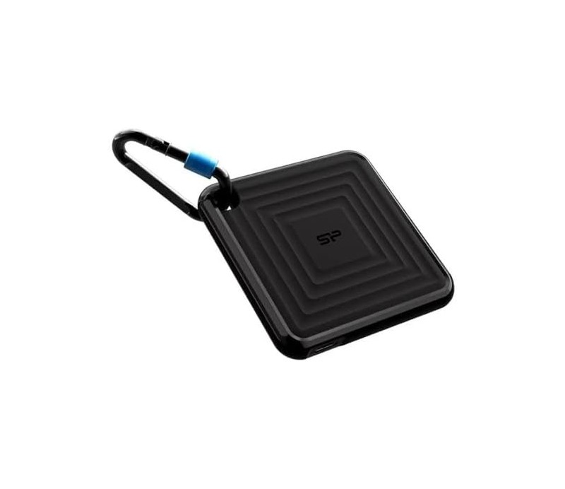Disco Duro Externo SSD Silico Power PC60 512GB USB Tipo C SP512GBPSDPC60CK