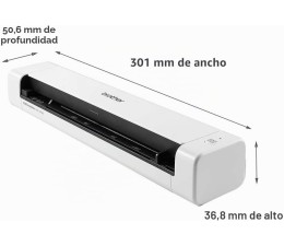Escaner Portatil Brother DS740D Compacto 30ppm Duplex
