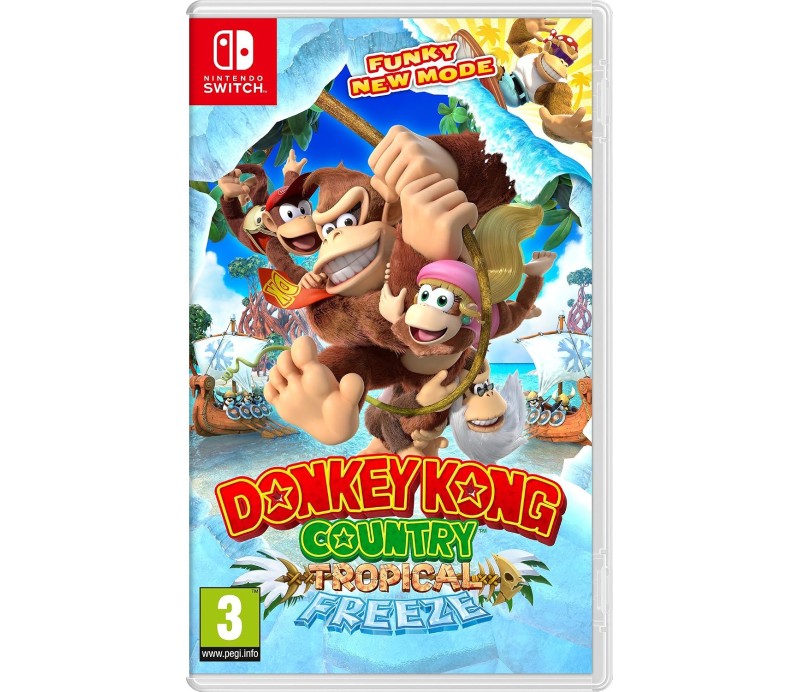 Juego Switch Nintendo Donkey Kong Country Tropical Freeze