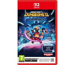 Juego Switch 2 Nintendo Minecraft Dungeons II Deluxe Edicion