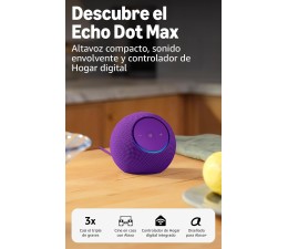 Altavoz Inteligente Amazon Echo Dot Max - Amatista