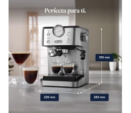 Cafetera DeLonghi EM450M Expresso Manometro Inox