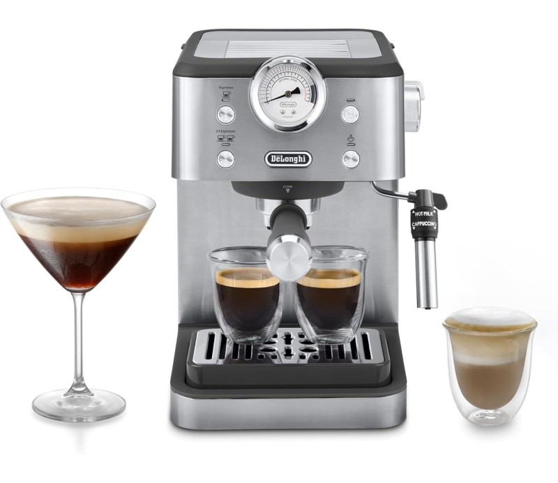 Cafeteria DeLonghi EM450M Expresso Manometro Inox