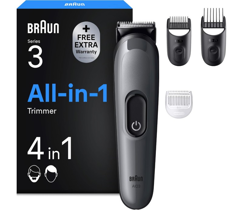 Afeitadora Corporal Braun S3 Grocery AIO3500