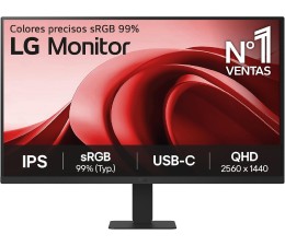 Monitor LG 27" 27U631A-B LED IPS QHD 100HZ 5ms