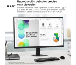Monitor LG 27" 27U631A-B LED IPS QHD 100HZ 5ms