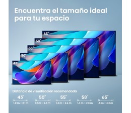 Televisor Hisense 50" 50A6S UHD 4K HDR10+ Smart TV