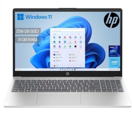 Ordenador Portatil HP 15-FD0329NS CEL N100 8GB SSD256GB 15,6" W11 Plata