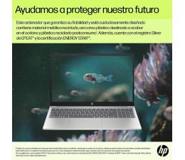 Ordenador Portatil HP 15-FD0329NS CEL N100 8GB SSD256GB 15,6" W11 Plata