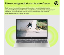Ordenador Portatil HP 15-FD0329NS CEL N100 8GB SSD256GB 15,6" W11 Plata