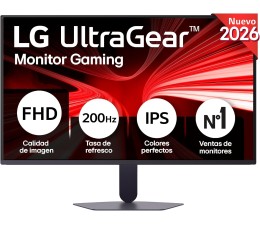 Monitor Gaming LG 24,5" LED Ultragear G5 25G523B-B IPS FHD 200Hz 1Ms Vesa 100x100