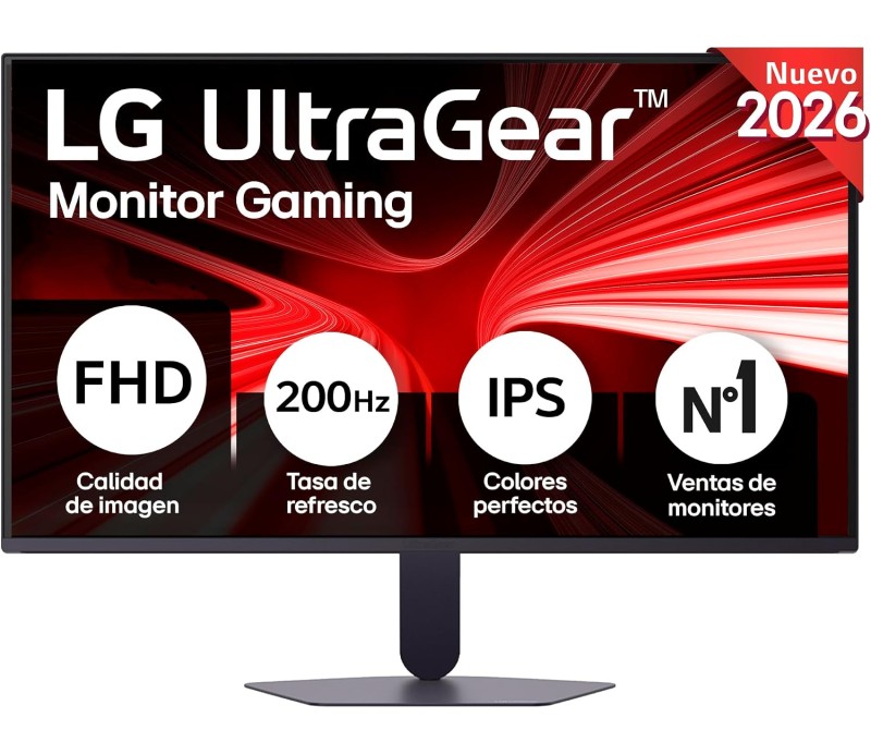 Monitor Gaming LG 24,5" LED Ultragear G5 25G523B-B IPS FHD 200Hz 1Ms Vesa 100x100