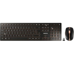 Teclado + Raton Cherry Inalambrico DW9100 Slim JD-9100ES-2  Negro