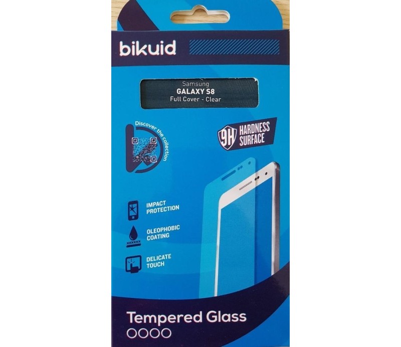 Protector Pantalla cristal Templado Bikuid Samsung S8 full cover