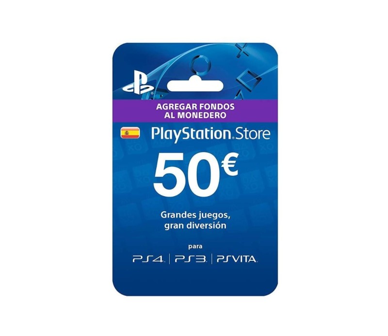 Tarjeta Regalo 50€ Playstation PSN