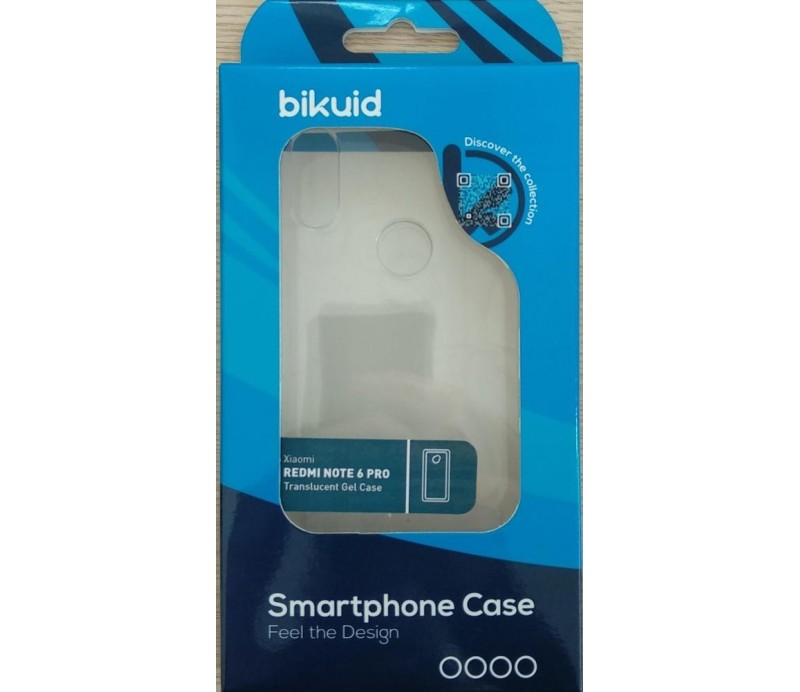 Funda Gel Case Bikuid Xiaomi Redmi Note 6 Pro Transparente