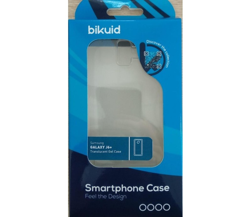 Funda Gel Case Bikuid Transparente Samsung J6+ (2018)