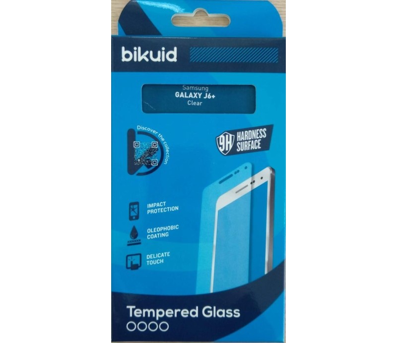 Protector Pantalla cristal Templado Bikuid Samsung J6+ (2018)