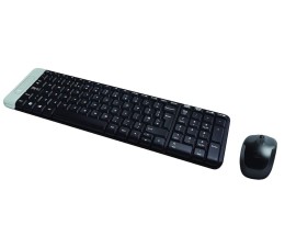 Teclado + Raton Inalambricos Logitech MK220 Negro