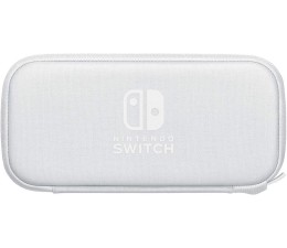 Funda Oficial Consola Nintendo Switch Lite + Protector de Pantalla - Blanco