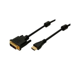 Cable HDMI-M a DVI-D M 3m Logilink CH0013