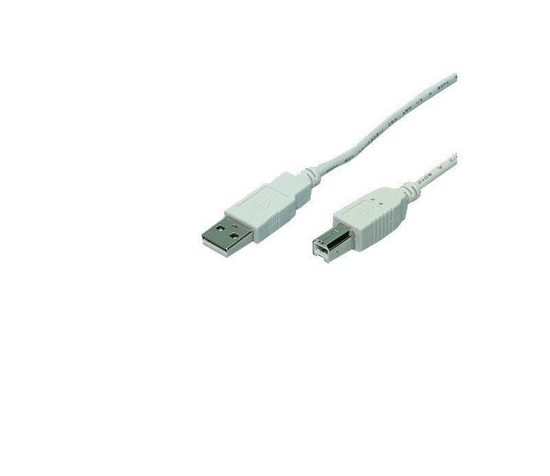 Cable USB(A) 2.0 a USB(B) 2.0 Impresora 2m Logilink CU0007