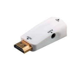 ADAPTADOR VIDEO HDMI(M) A VGA(H)+AUDIO 44793