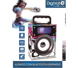 Altavoz Bluetooth Digivolt HIFI-11 - Diseño DJ