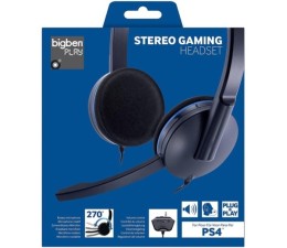 Auriculares GAMING HEADSET PS4 CON CABLE